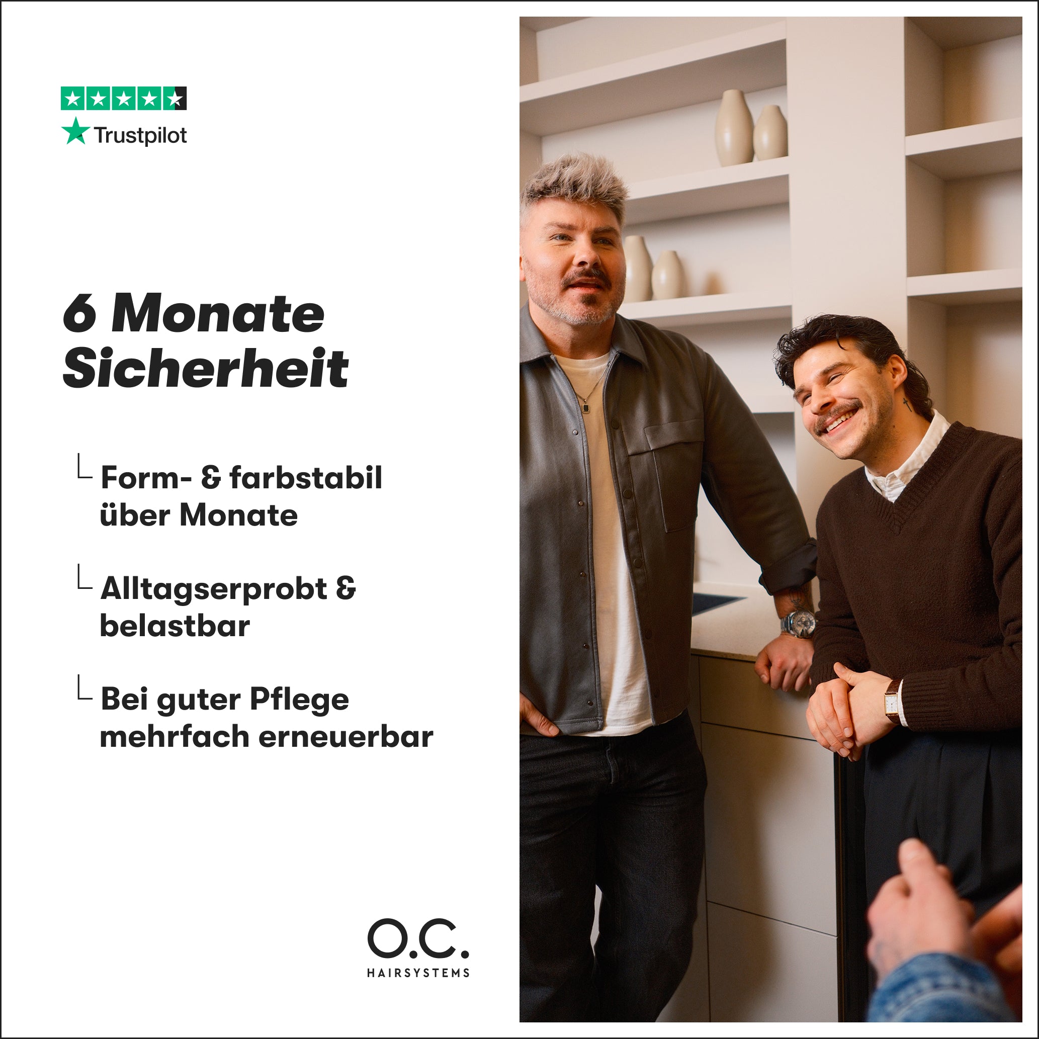 O.C. NOW® Haarsystem für Männer