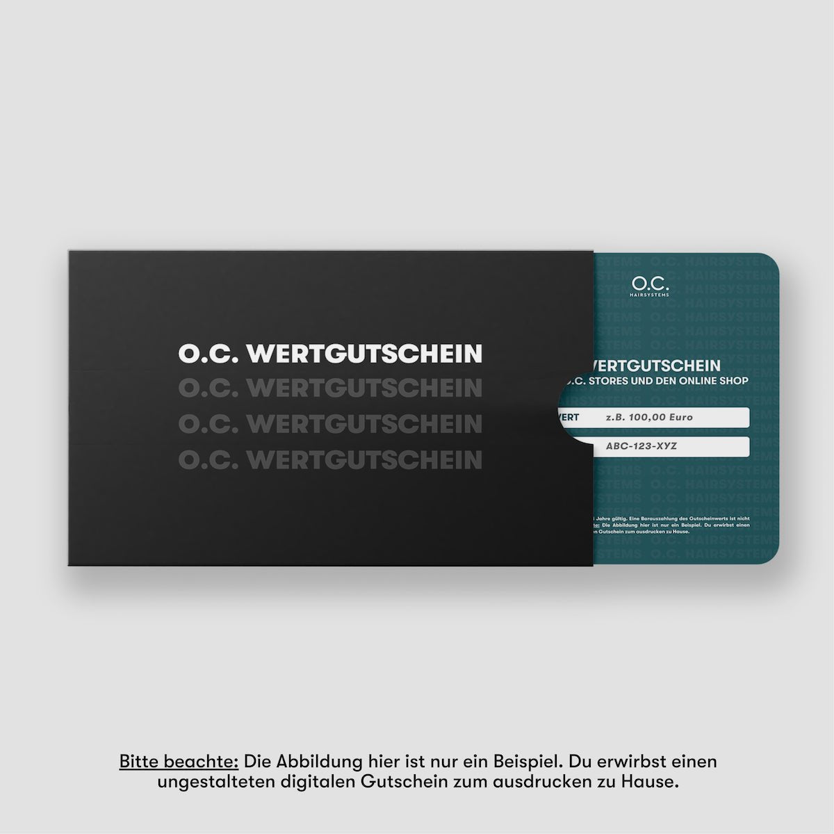 O.C. Geschenkgutschein (Print@Home) - O.C. Hairsystems