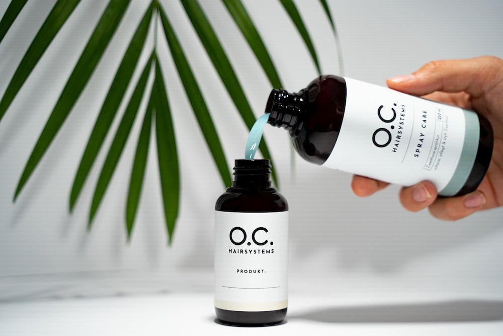 Travel-Set mit 7 Flaschen - O.C. Hairsystems